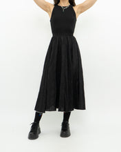 Load image into Gallery viewer, GAP x Black Ribbed Flowy Dress (XXS, XS)