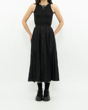 Load image into Gallery viewer, GAP x Black Ribbed Flowy Dress (XXS, XS)