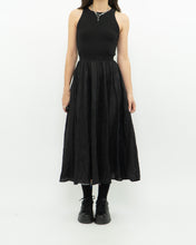 Load image into Gallery viewer, GAP x Black Ribbed Flowy Dress (XXS, XS)