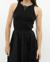 Load image into Gallery viewer, GAP x Black Ribbed Flowy Dress (XXS, XS)