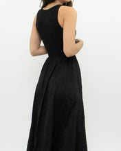 Load image into Gallery viewer, GAP x Black Ribbed Flowy Dress (XXS, XS)