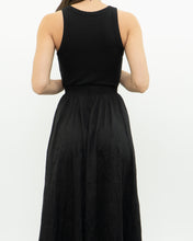 Load image into Gallery viewer, GAP x Black Ribbed Flowy Dress (XXS, XS)