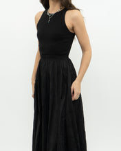 Load image into Gallery viewer, GAP x Black Ribbed Flowy Dress (XXS, XS)