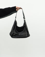 Load image into Gallery viewer, Vintage x Black Pebble Leather Slouch Purse