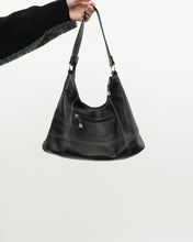 Load image into Gallery viewer, Vintage x Black Pebble Leather Slouch Purse