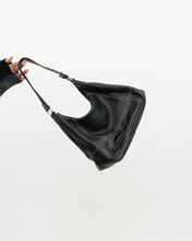 Load image into Gallery viewer, Vintage x Black Pebble Leather Slouch Purse