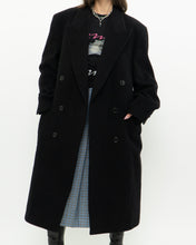 Load image into Gallery viewer, Vintage x Made in Canada x Black Wool &amp; Cashmere Trench (S-L)