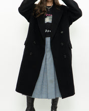 Load image into Gallery viewer, Vintage x Made in Canada x Black Wool &amp; Cashmere Trench (S-L)