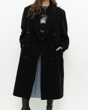 Load image into Gallery viewer, Vintage x Made in Canada x Black Wool &amp; Cashmere Trench (S-L)