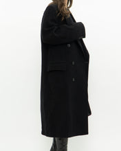 Load image into Gallery viewer, Vintage x Made in Canada x Black Wool &amp; Cashmere Trench (S-L)