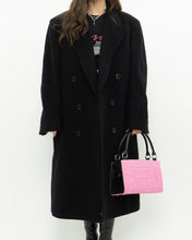 Load image into Gallery viewer, Vintage x Made in Canada x Black Wool &amp; Cashmere Trench (S-L)