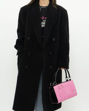 Load image into Gallery viewer, Vintage x Made in Canada x Black Wool &amp; Cashmere Trench (S-L)