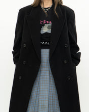 Load image into Gallery viewer, Vintage x Made in Canada x Black Wool &amp; Cashmere Trench (S-L)