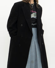 Load image into Gallery viewer, Vintage x Made in Canada x Black Wool &amp; Cashmere Trench (S-L)