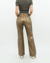 Load image into Gallery viewer, Vintage x Made in Canada x TRISTAIN &amp; ISEUT Bronze Leather Pant (S)