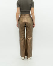 Load image into Gallery viewer, Vintage x Made in Canada x TRISTAIN &amp; ISEUT Bronze Leather Pant (S)