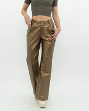 Load image into Gallery viewer, Vintage x Made in Canada x TRISTAIN &amp; ISEUT Bronze Leather Pant (S)