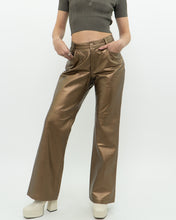 Load image into Gallery viewer, Vintage x Made in Canada x TRISTAIN &amp; ISEUT Bronze Leather Pant (S)