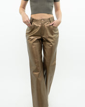 Load image into Gallery viewer, Vintage x Made in Canada x TRISTAIN &amp; ISEUT Bronze Leather Pant (S)