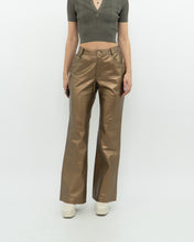 Load image into Gallery viewer, Vintage x Made in Canada x TRISTAIN &amp; ISEUT Bronze Leather Pant (S)