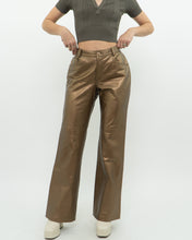 Load image into Gallery viewer, Vintage x Made in Canada x TRISTAIN &amp; ISEUT Bronze Leather Pant (S)