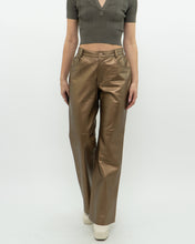 Load image into Gallery viewer, Vintage x Made in Canada x TRISTAIN &amp; ISEUT Bronze Leather Pant (S)