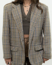 Load image into Gallery viewer, Vintage x Made in Canada x DANIEL HECHTER Wool Pattern Blazer (XS-M)