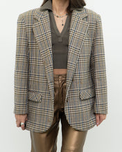 Load image into Gallery viewer, Vintage x Made in Canada x DANIEL HECHTER Wool Pattern Blazer (XS-M)