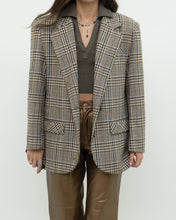 Load image into Gallery viewer, Vintage x Made in Canada x DANIEL HECHTER Wool Pattern Blazer (XS-M)