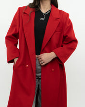 Load image into Gallery viewer, Vintage x Made in Canada x Heavy Red Wool Trench (XS-M)