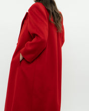 Load image into Gallery viewer, Vintage x Made in Canada x Heavy Red Wool Trench (XS-M)