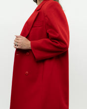 Load image into Gallery viewer, Vintage x Made in Canada x Heavy Red Wool Trench (XS-M)