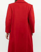 Load image into Gallery viewer, Vintage x Made in Canada x Heavy Red Wool Trench (XS-M)