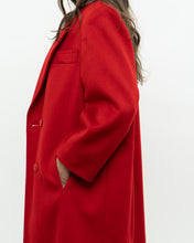 Load image into Gallery viewer, Vintage x Made in Canada x Heavy Red Wool Trench (XS-M)