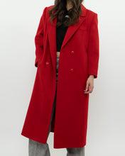 Load image into Gallery viewer, Vintage x Made in Canada x Heavy Red Wool Trench (XS-M)