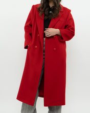 Load image into Gallery viewer, Vintage x Made in Canada x Heavy Red Wool Trench (XS-M)