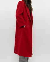 Load image into Gallery viewer, Vintage x Made in Canada x Heavy Red Wool Trench (XS-M)