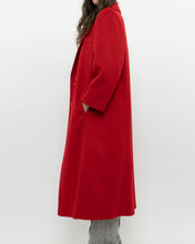 Load image into Gallery viewer, Vintage x Made in Canada x Heavy Red Wool Trench (XS-M)