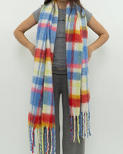 Load image into Gallery viewer, Modern x Ultra Soft Blue Plaid Oversized Scarf