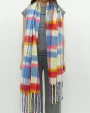 Load image into Gallery viewer, Modern x Ultra Soft Blue Plaid Oversized Scarf