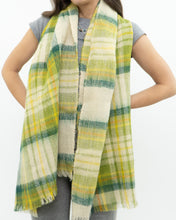 Load image into Gallery viewer, Vintage x Mohair Plaid Scarf