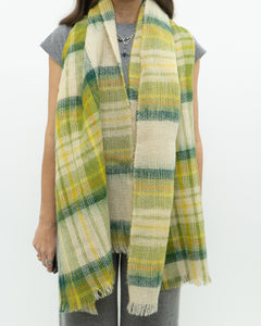 Vintage x Mohair Plaid Scarf