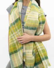 Load image into Gallery viewer, Vintage x Mohair Plaid Scarf