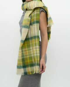 Vintage x Mohair Plaid Scarf