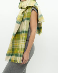 Vintage x Mohair Plaid Scarf