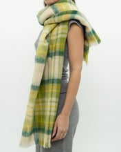 Load image into Gallery viewer, Vintage x Mohair Plaid Scarf