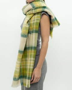 Vintage x Mohair Plaid Scarf