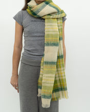 Load image into Gallery viewer, Vintage x Mohair Plaid Scarf