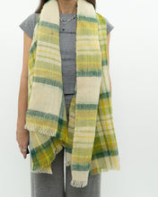 Load image into Gallery viewer, Vintage x Mohair Plaid Scarf