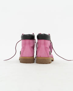 TIMBERLAND x Hot Pink Boots (8W)